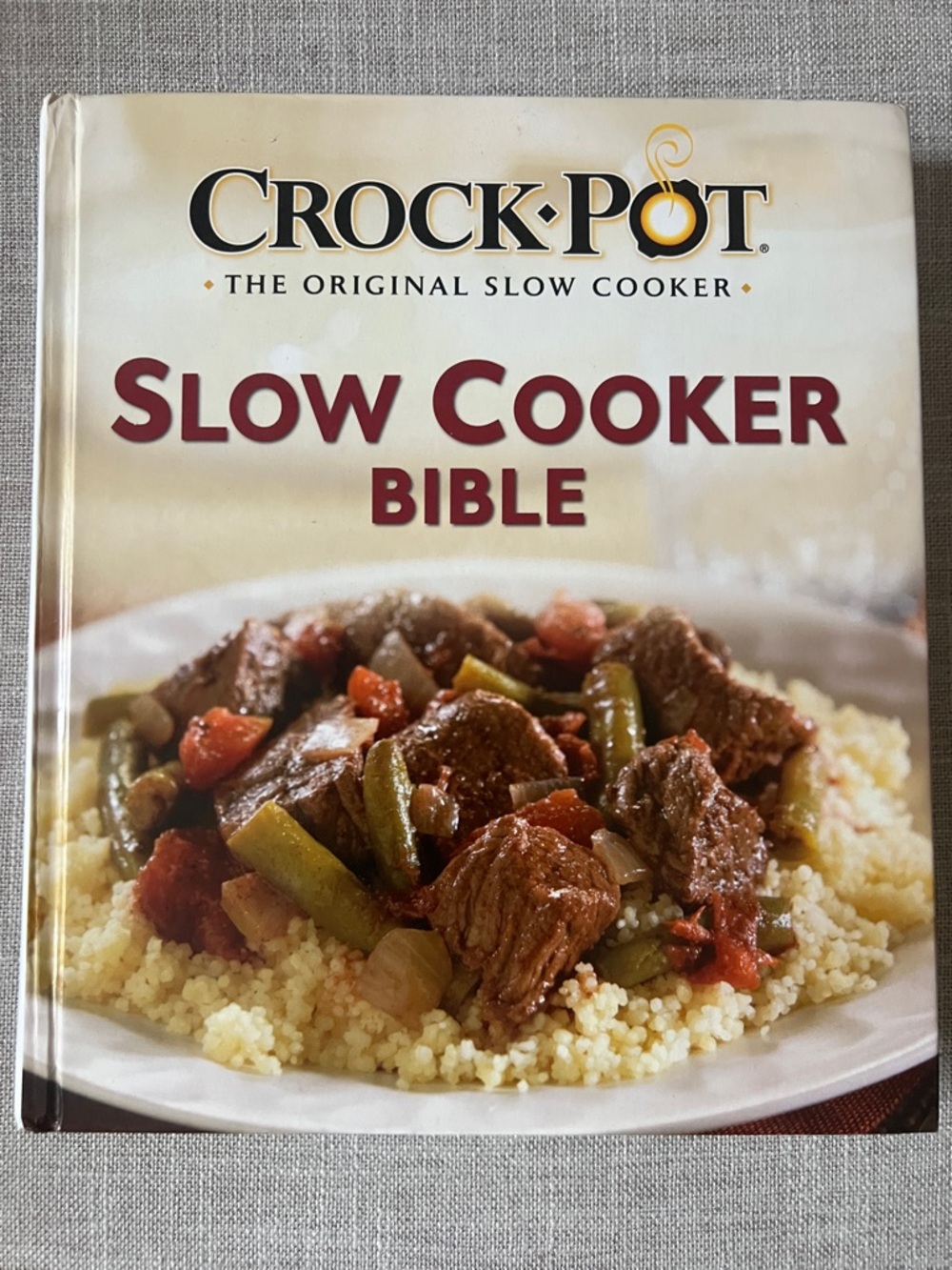 Crock-Pot Slow Cooker Bible - Beige & Red Cover